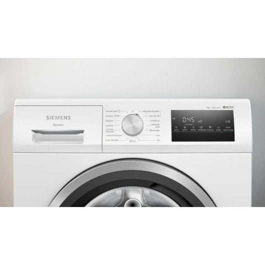 Lavadora Siemens WM14N290EP 9kg Carga Frontal 1400rpm A Blanca con VarioSpeed