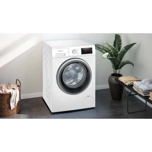 Lavadora Siemens WM14N290EP 9kg Carga Frontal 1400rpm A Blanca con VarioSpeed