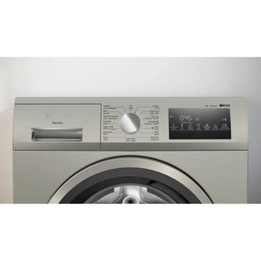 Waschmaschine Siemens WM14N29XEP 9kg Frontlader 1400 U/min A Edelstahl mit smartFinish
