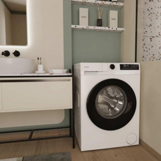 Lavadora Candy GD 410B8-S 10kg Carga Frontal 1351rpm A Blanca con Tecnología ProActive