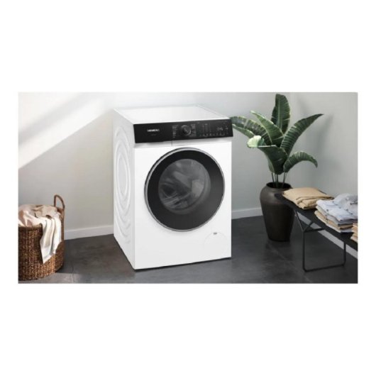 Máquina de Lavar Roupa Siemens WG56H2A0ES 10kg 1600rpm A Branca com Home Connect e i-Dos