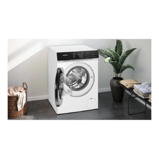 Máquina de Lavar Roupa Siemens WG56H2A0ES 10kg 1600rpm A Branca com Home Connect e i-Dos