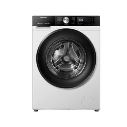 Lavadora Hisense WF3S9045BW3 9kg Carga Frontal 1400rpm Clase A Blanca WiFi Autodosificación