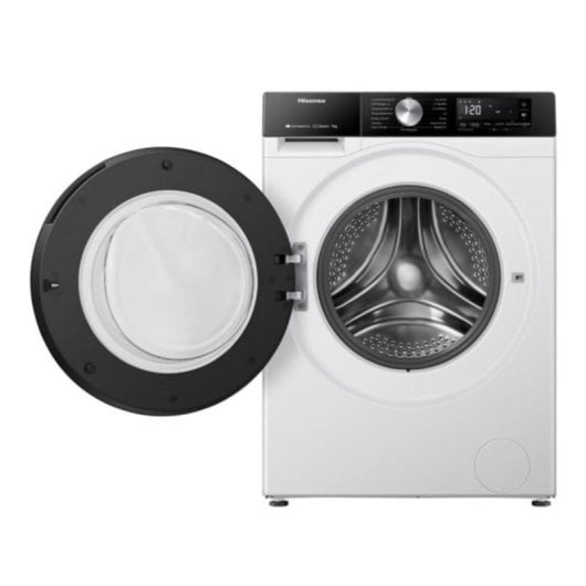Lavadora Hisense WF3S9045BW3 9kg Carga Frontal 1400rpm Clase A Blanca WiFi Autodosificación