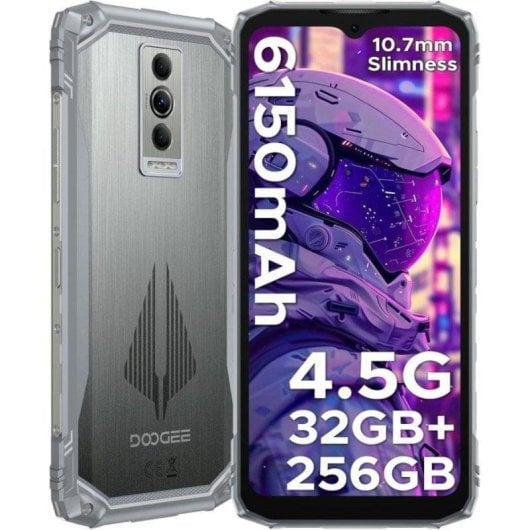 Doogee Blade 10 Pro Energy 4G 6GB 256GB 6.56" Nero Rugged