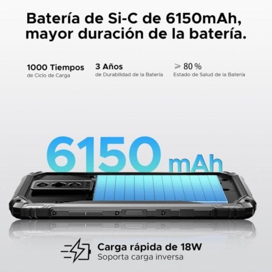 Smartphone DOOGEE Blade10 Pro Energy 32GB RAM 256GB ROM Espandibile 2TB Android 15