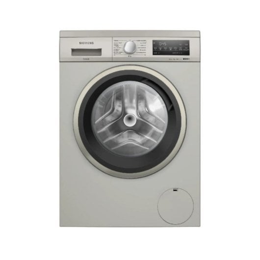 Waschmaschine Siemens WU14UT6KES 9kg Frontlader 1400 U/min A Grau mit LED-Display und VarioSpeed