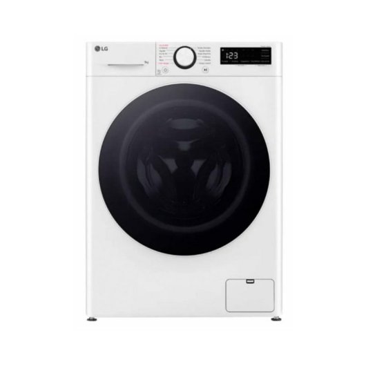 Máquina de Lavar Roupa LG F2WR5S9S0W 9kg 1200rpm A Branca com Vapor e AI DD™