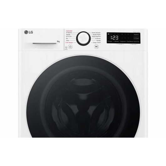 Máquina de Lavar Roupa LG F2WR5S9S0W 9kg 1200rpm A Branca com Vapor e AI DD™