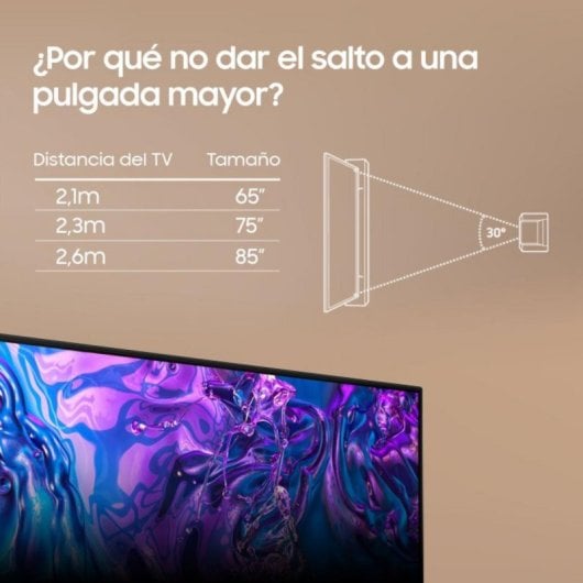 TV Samsung QLED TQ65Q77DATXXC 65" 4K Ultra HD Smart TV WiFi HDR AirSlim FreeSync Premium