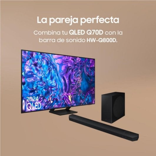TV Samsung QLED TQ65Q77DATXXC 65" 4K Ultra HD Smart TV WiFi HDR AirSlim FreeSync Premium