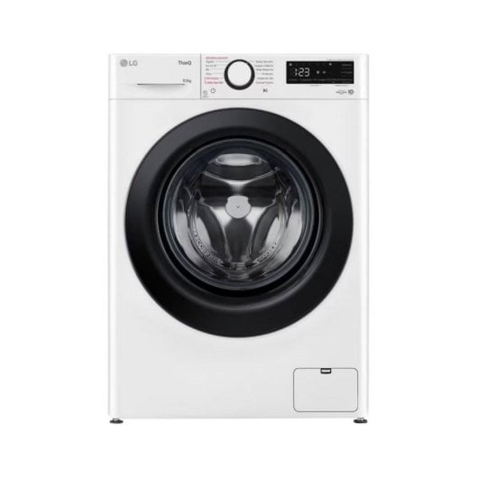 Máquina de Lavar Roupa LG F2WR5S8S6W 8kg Carga Frontal 1200rpm A Branca Vapor AI Direct Drive Inverter
