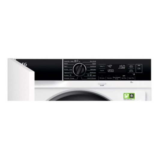 Lavadora AEG LFN8E8436C 8kg Carga Frontal 1400rpm A Blanca Integrable PowerCare Vapor MyAEG Care