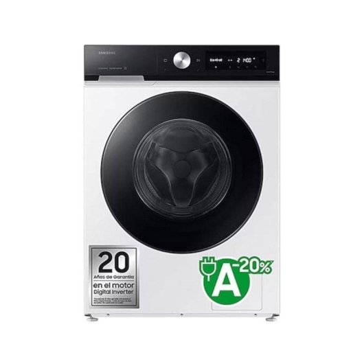Lavadora carga frontal Samsung Serie 7 WW11DB7B94GEU 11 kg 1400 rpm A WiFi IA blanca