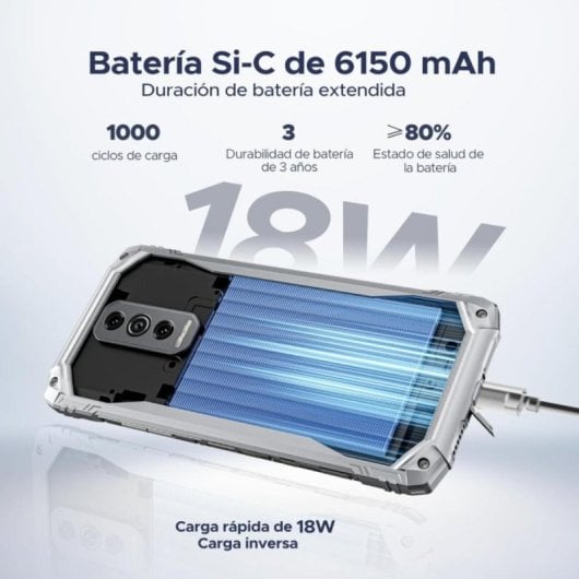Smartphone DOOGEE Blade 10 Ultra Energy 36GB RAM 256GB 4G Dual SIM IP68