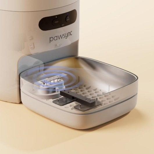 Alimentador Automático Inteligente Pawsync com Balança, Dupla Fonte de Alimentação e App Móvel