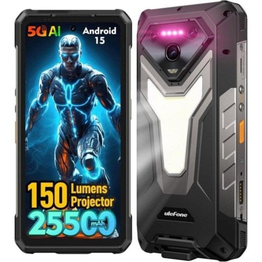 Ulefone Armor 34 Pro 5G 16GB 512GB 6.95" Negro