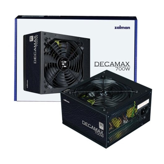 Zalman DecaMax ZM700-LX3 Fonte de Alimentação ATX 700W 80 PLUS Preta