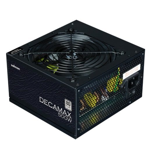 Netzteil Zalman 500W 80 PLUS ATX DecaMax LX3 Schwarz 12 cm Lüfter
