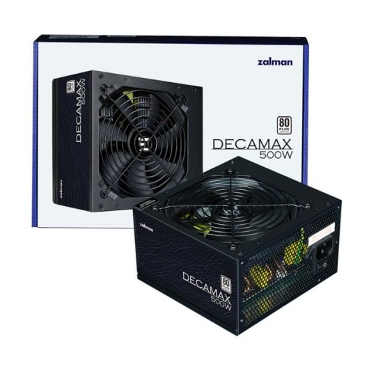 Netzteil Zalman 500W 80 PLUS ATX DecaMax LX3 Schwarz 12 cm Lüfter