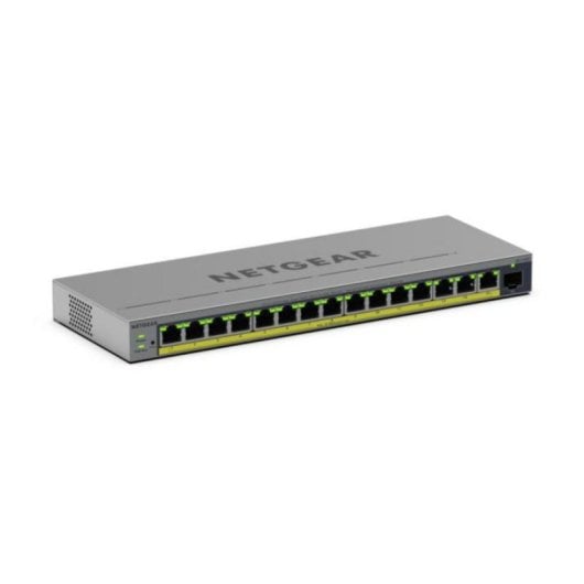 NETGEAR GS116EP Managed L2/L3 Switch 16x Gigabit Ethernet PoE+ 180W Grau