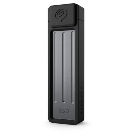 Disco Duro Seagate 1TB SSD 1000MB/s STMX2000400 Thunderbolt Silicona Gris