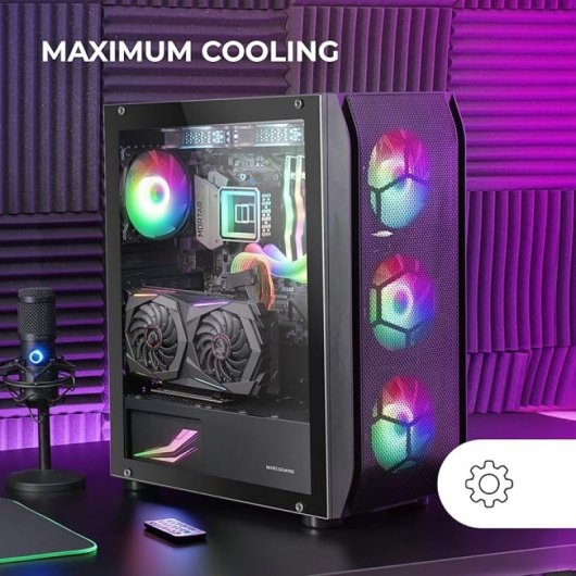 Pcgam Ordenador Gaming A1 Zaragoza Intel Core I5 13400f/16gb/1tb Ssd/5060/windows 11 Profesional