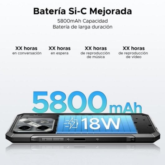 Smartphone DOOGEE Blade GT Play 20GB RAM 256GB 5G LED IP68 NFC 5800mAh
