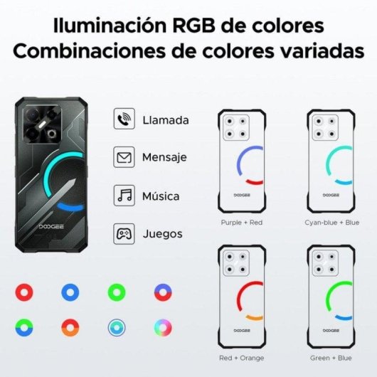 Doogee Blade GT Play 5G 20GB 256GB 6,72" Transparent