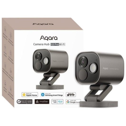 Cámara IP Aqara G5 Pro 2.6K Visión Nocturna Interior y Exterior IA Audio Bidireccional