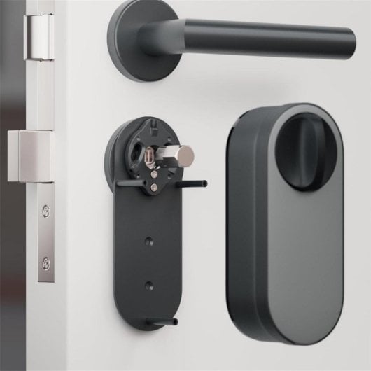 Cilindro Ajustável Unidade de Bloqueio Compatível com Smart Lock U200, 30x100x50 mm, 580 g