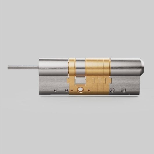 Cilindro Ajustável Unidade de Bloqueio Compatível com Smart Lock U200, 30x100x50 mm, 580 g