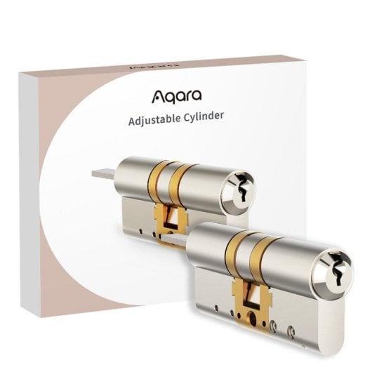 Cilindro Ajustável Unidade de Bloqueio Compatível com Smart Lock U200, 30x100x50 mm, 580 g