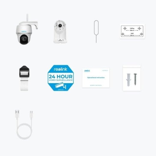 Überwachungskamera Reolink Argus B430 5MP Nachtsicht Innen und Außen KI-Erkennung Zwei-Wege-Audio Solarpanel