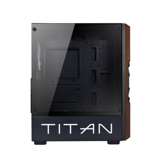 Torre SUPRA Gaming TITAN ARGB ATX/EATX, 4x Ventiladores 120mm, Cristal Templado, Malla Metálica, Usb 3.0, Negro
