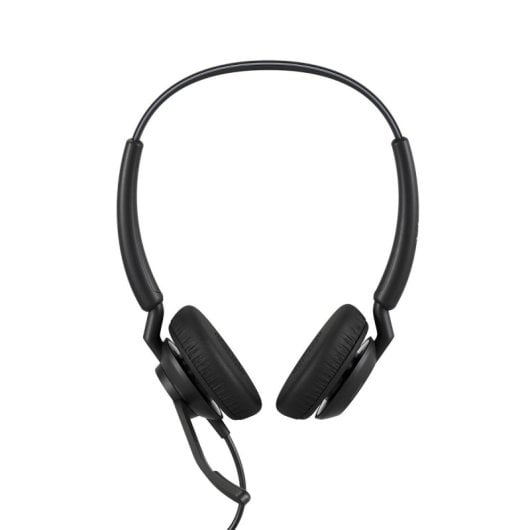 Auriculares Jabra Engage 40 con cable USB, micrófono dual y protección auditiva negra