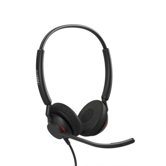 Auriculares Jabra Engage 40 mit Kabel USB-A für Büro/Callcenter, Dual-Mikrofon, Hörschutz, Schwarz