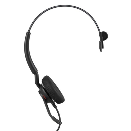 Auricolari Jabra Engage 40 cablati con doppio microfono e protezione acustica neri