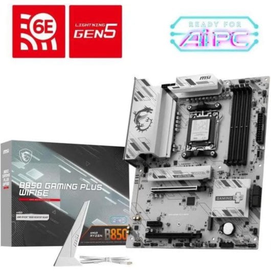 Carte mère MSI B850 GAMING PLUS WIFI6E AMD B850 Socket AM5 DDR5 ATX WiFi 6E 2.5G LAN