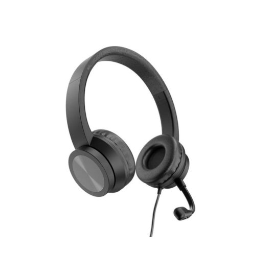 Auriculares Conceptronic POLONA05B com cabo USB A, Cancelamento de Ruído, Microfone Boom, Preto