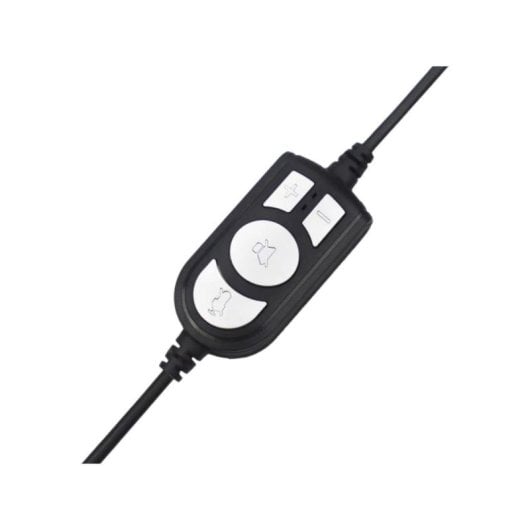 Auriculares Conceptronic con cable USB tipo A, Cancelación de Ruido, Micrófono Boom, Negros