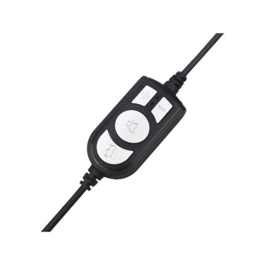 Auriculares Conceptronic POLONA05B com cabo USB A, Cancelamento de Ruído, Microfone Boom, Preto