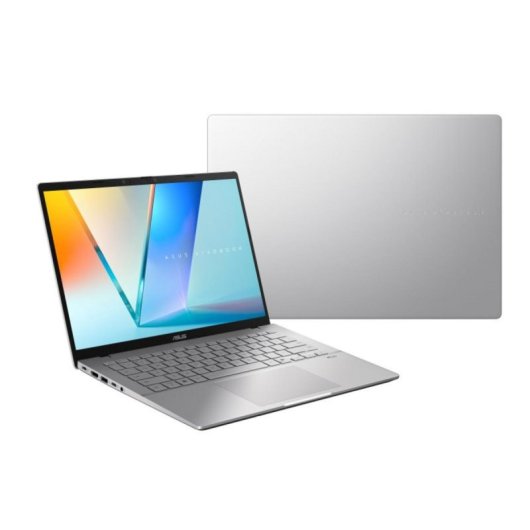 Portatile ASUS Vivobook S 14 OLED M3407KA 14" AMD Ryzen AI 7 16GB 1TB SSD OLED Wi-Fi 6 Silver