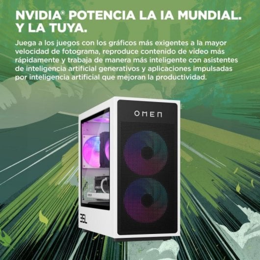 PC Sobremesa HP OMEN 35L GT16-0093ns i5-14400F 32GB 1TB SSD RTX 5060 Ti Wi-Fi 6E W11