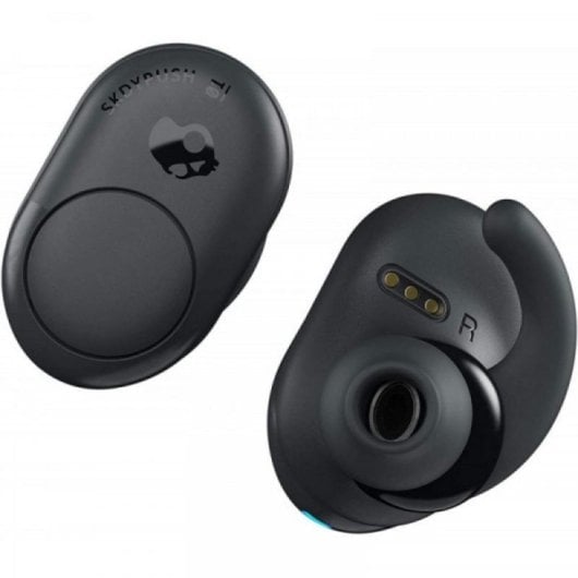 Skullcandy Push S2BBBW-M716 Auriculares Sem Fios Bluetooth com Microfone e Resistência à Água Cinzentos Escuros