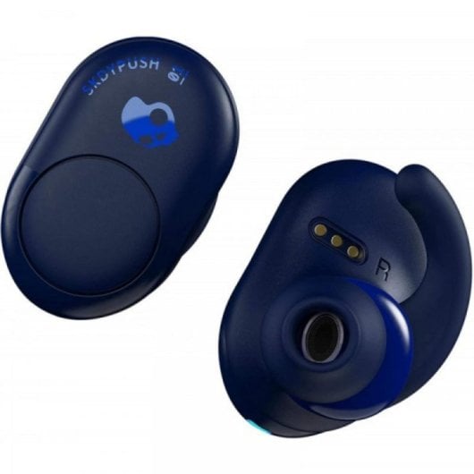 Auriculares Skullcandy inalámbricos Bluetooth 4.2 con Micrófono resistentes al agua azul