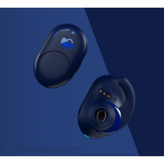 Auriculares Skullcandy inalámbricos Bluetooth 4.2 con Micrófono resistentes al agua azul