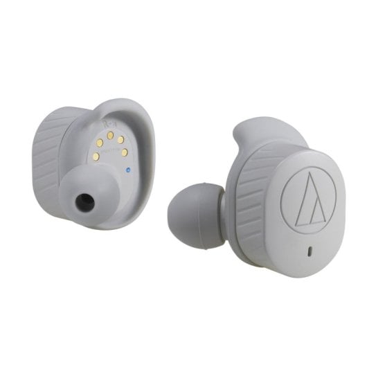 Auriculares Audio-Technica inalámbricos bluetooth con Micrófono y Color Gris