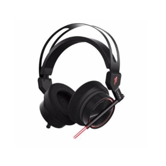 Auriculares 1MORE con cable, cancelación de ruido, micrófono y USB en negro