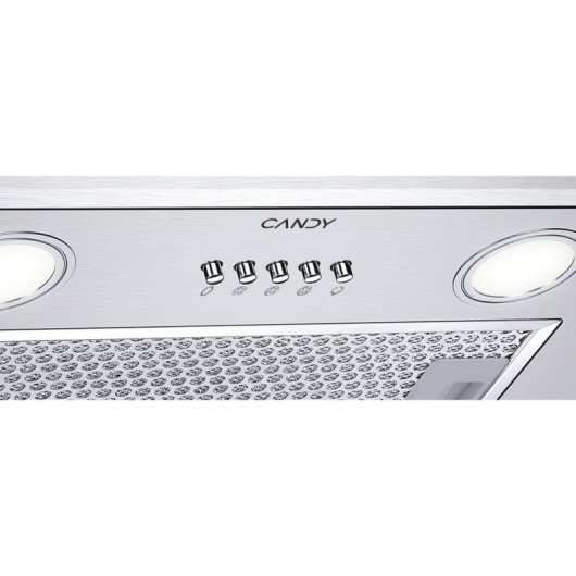 Campana extractora Candy CBG6250/1X Ducted/Recirculación 52cm LED Inoxidable